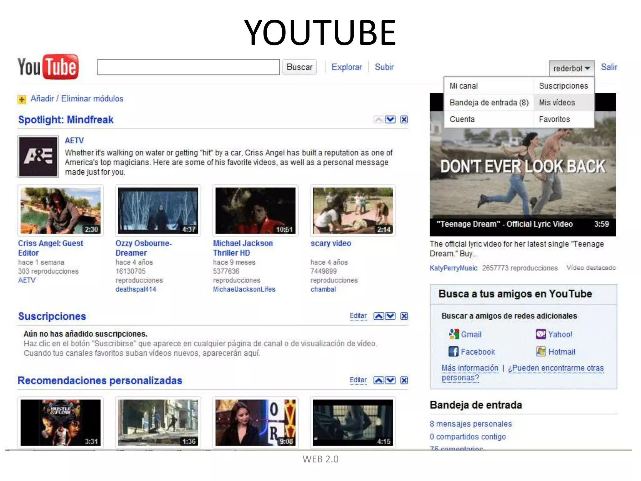 WEB 2.0YOUTUBE
