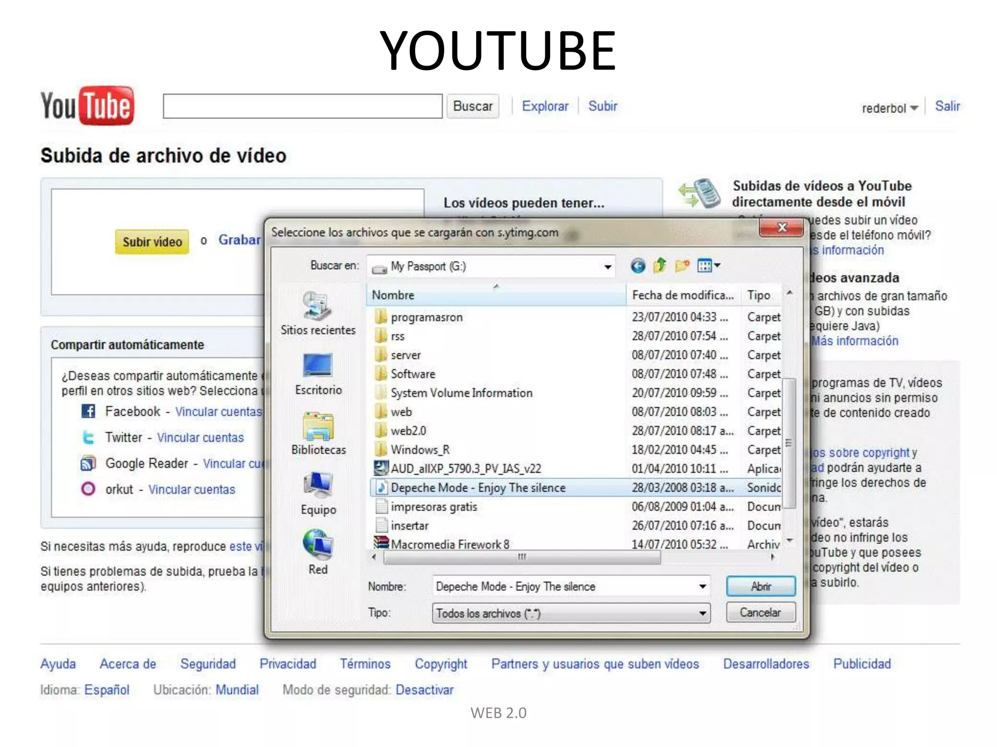 WEB 2.0YOUTUBE