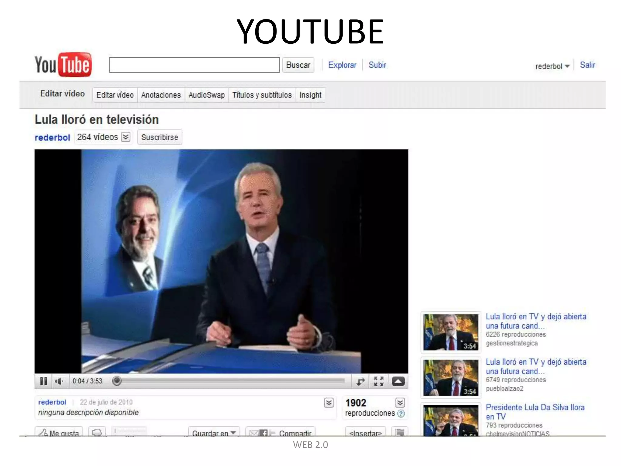 WEB 2.0YOUTUBE