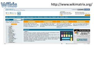 Wikishttp://www.wikimatrix.org/