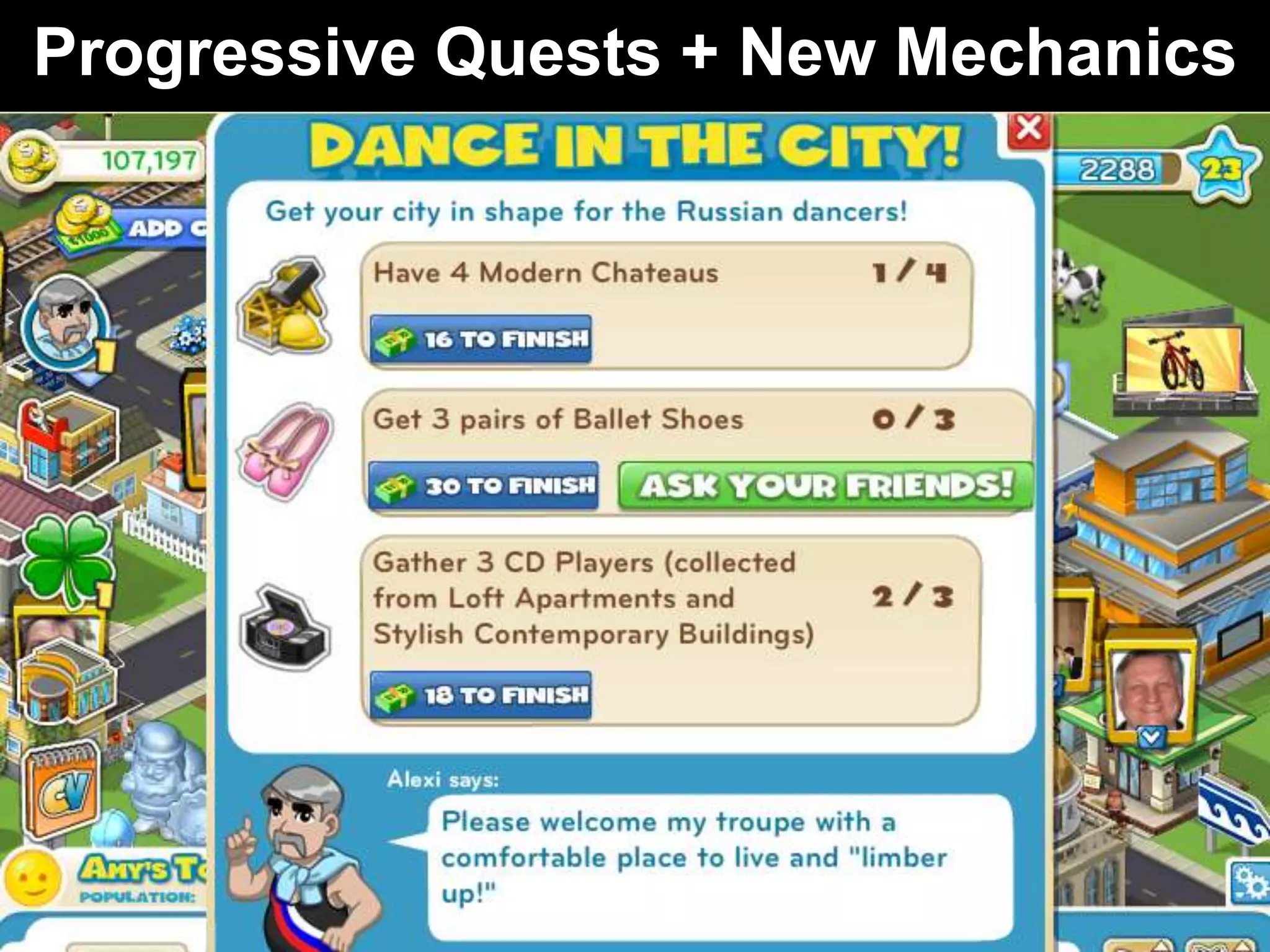 Progressive Quests + New Mechanics