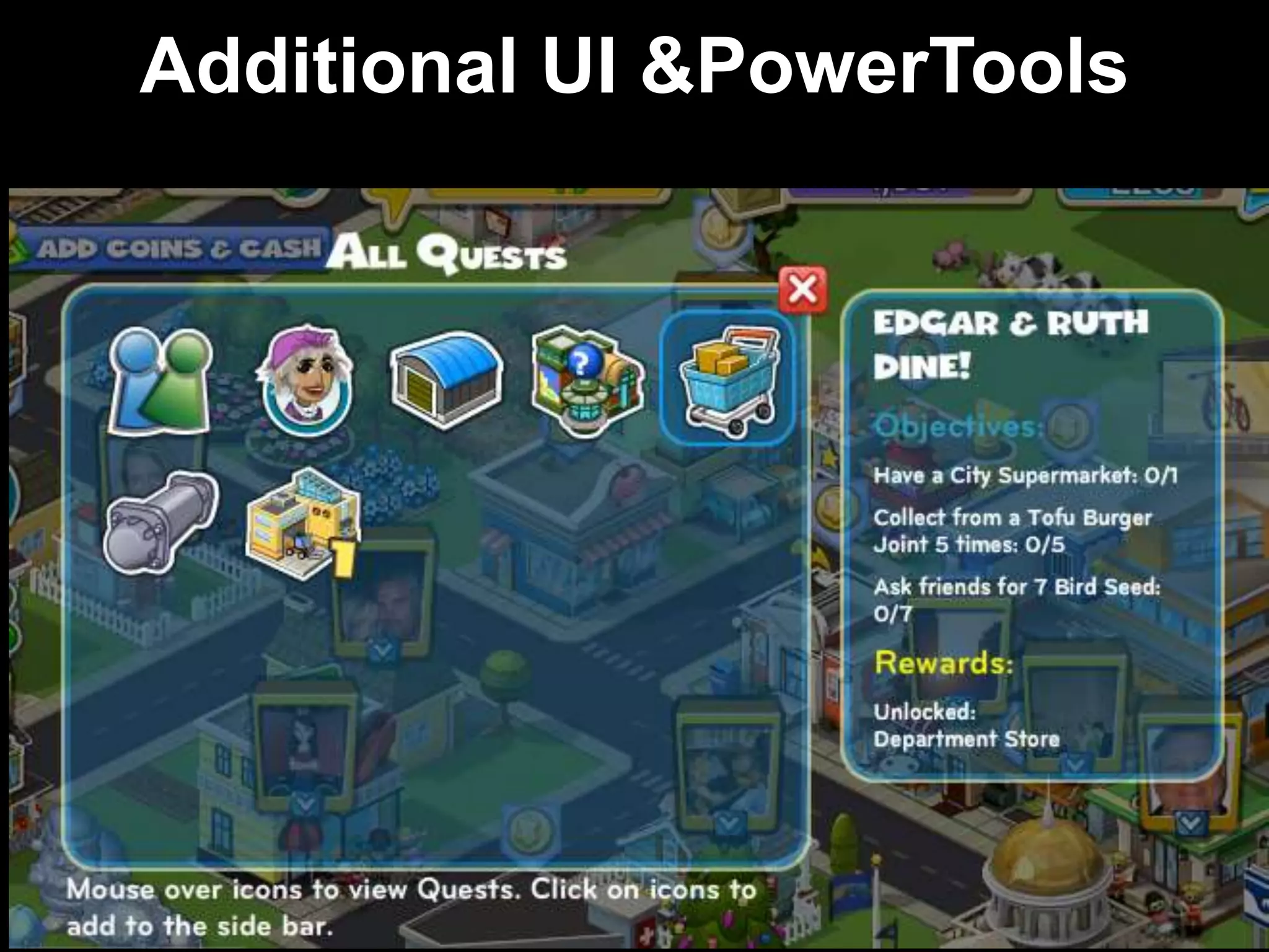 Additional UI & PowerTools
