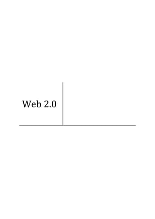 Web 2.0<br />El término Web 2.0 (2004–actualidad) está comúnmente asociado con un fenómeno social, basado en la interacción que se logra a partir de diferentes aplicaciones en la web, que facilitan el compartir información, la interoperabilidad, el diseño centrado en el usuario o D.C.U. y la colaboración en la World Wide Web. Ejemplos de la Web 2.0 son las comunidades web, los servicios web, las aplicaciones Web, los servicios de red social, los servicios de alojamiento de videos, las wikis, blogs, mashups y folcsonomías. Un sitio Web 2.0 permite a sus usuarios interactuar con otros usuarios o cambiar contenido del sitio web, en contraste a sitios web no-interactivos donde los usuarios se limitan a la visualización pasiva de información que se les proporciona.<br />La red original, llamada Web, se basaba en paginas estáticas programadas en HTML (Hyper Text Mark Language) que no eran actualizadas frecuentemente. El éxito de las .com dependía de webs más dinámicas (a veces llamadas Web 1.5) donde los CMS Sistema de gestión de contenidos (Content Management System en inglés, abreviado CMS) servían páginas HTML dinámicas creadas al vuelo desde una actualizada base de datos.<br />La Web 2.0 esta asociada estrechamente con Tim O'Reilly, debido a la conferencia sobre la Web 2.0 de O'Reilly Media en 2004. Aunque el término sugiere una nueva versión de la World Wide Web, no se refiere a una actualización de las especificaciones técnicas de la web, sino más bien a cambios acumulativos en la forma en la que desarrolladores de software y usuarios finales utilizan la Web. El hecho de que la Web 2.0 es cualitativamente diferente de las tecnologías web anteriores ha sido cuestionado por el creador de la World Wide Web Tim Berners-Lee, quien calificó al término como quot;
tan sólo una jergaquot;
- precisamente porque tenía la intención de que la Web incorporase estos valores en el primer lugar.<br />