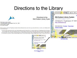 Directions to the Library 