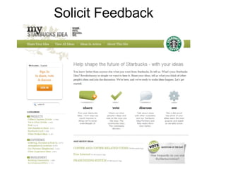 Solicit Feedback 