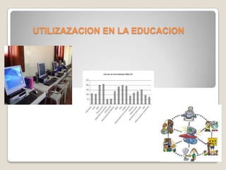 UTILIZAZACION EN LA EDUCACION
 
