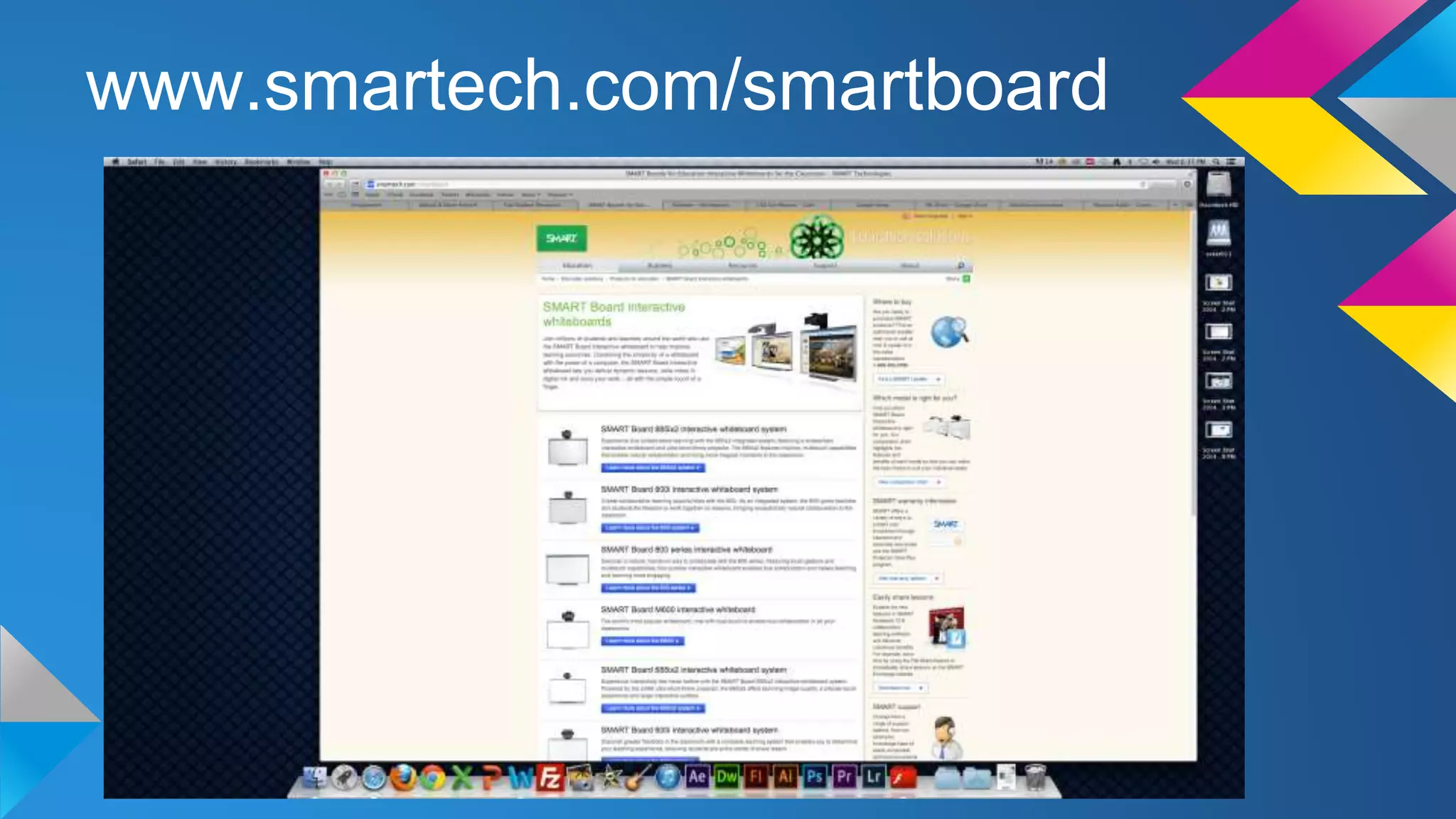www.smartech.com/smartboard

 