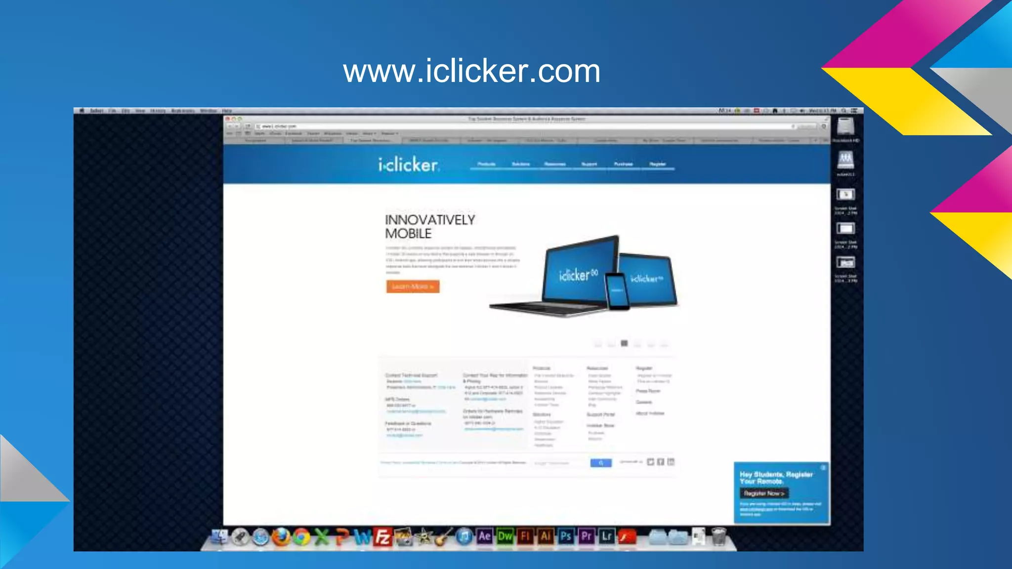 www.iclicker.com

 