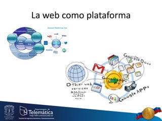 La web como plataforma
 