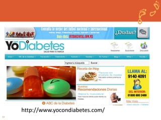 13 
http://www.yocondiabetes.com/ 
 