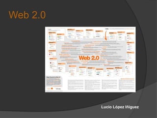 Web 2.0 
Lucio López Iñiguez 
 