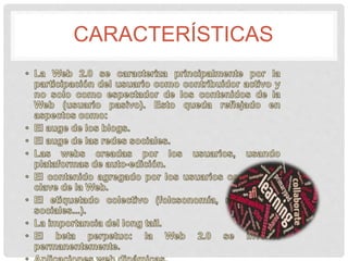 CARACTERÍSTICAS
 