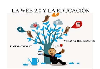 LA WEB 2.0 Y LA EDUCACIÓN
EUGENIA TAVAREZ
YOHANNA DE LOS SANTOS
 