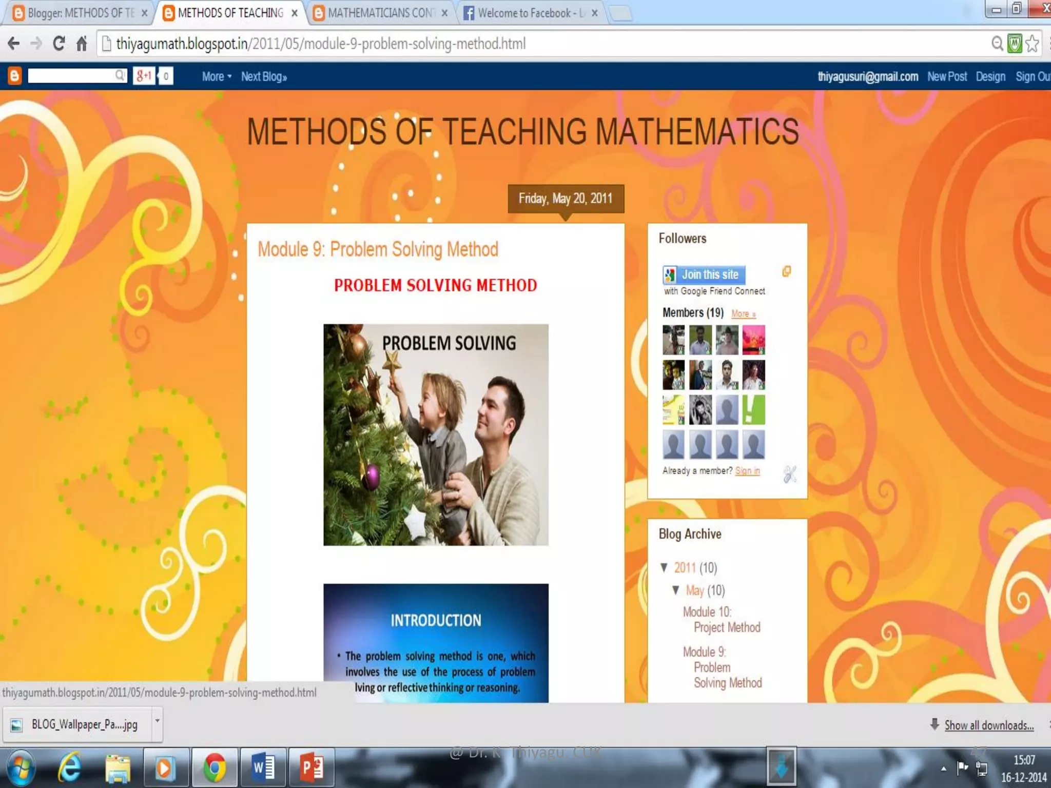 @ Dr. K. Thiyagu, CUK 47
 