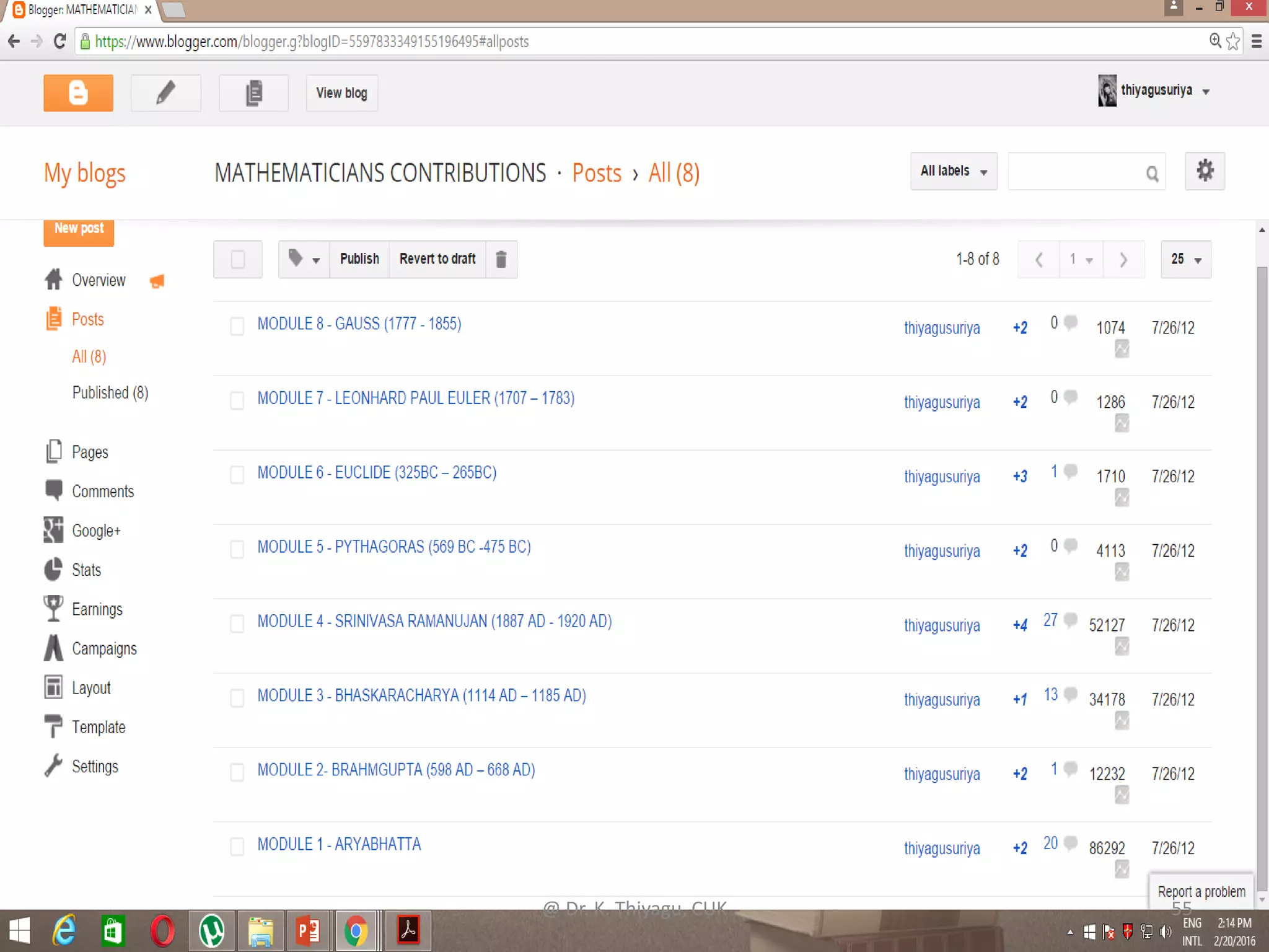 @ Dr. K. Thiyagu, CUK 55
 