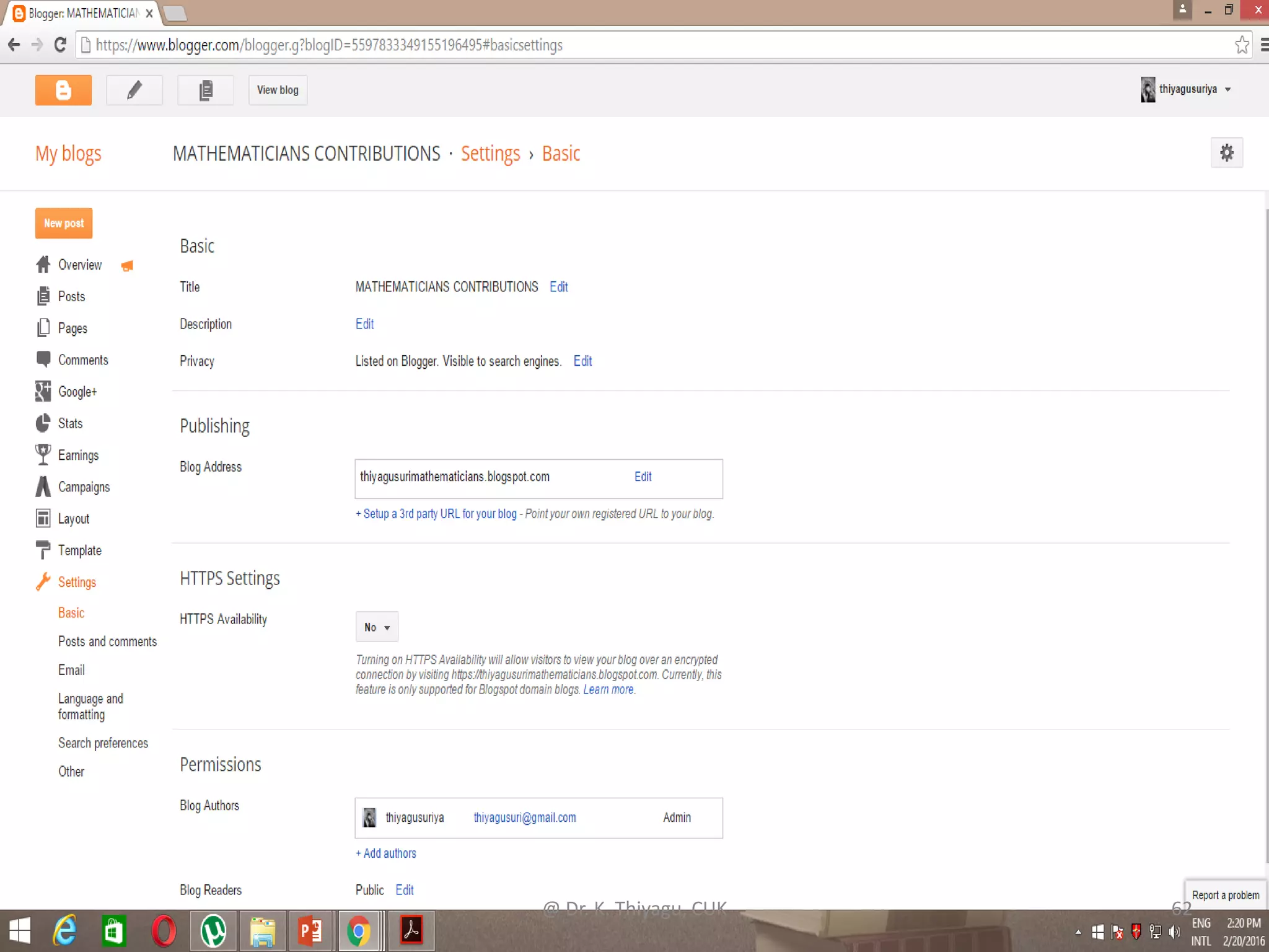 @ Dr. K. Thiyagu, CUK 62
 