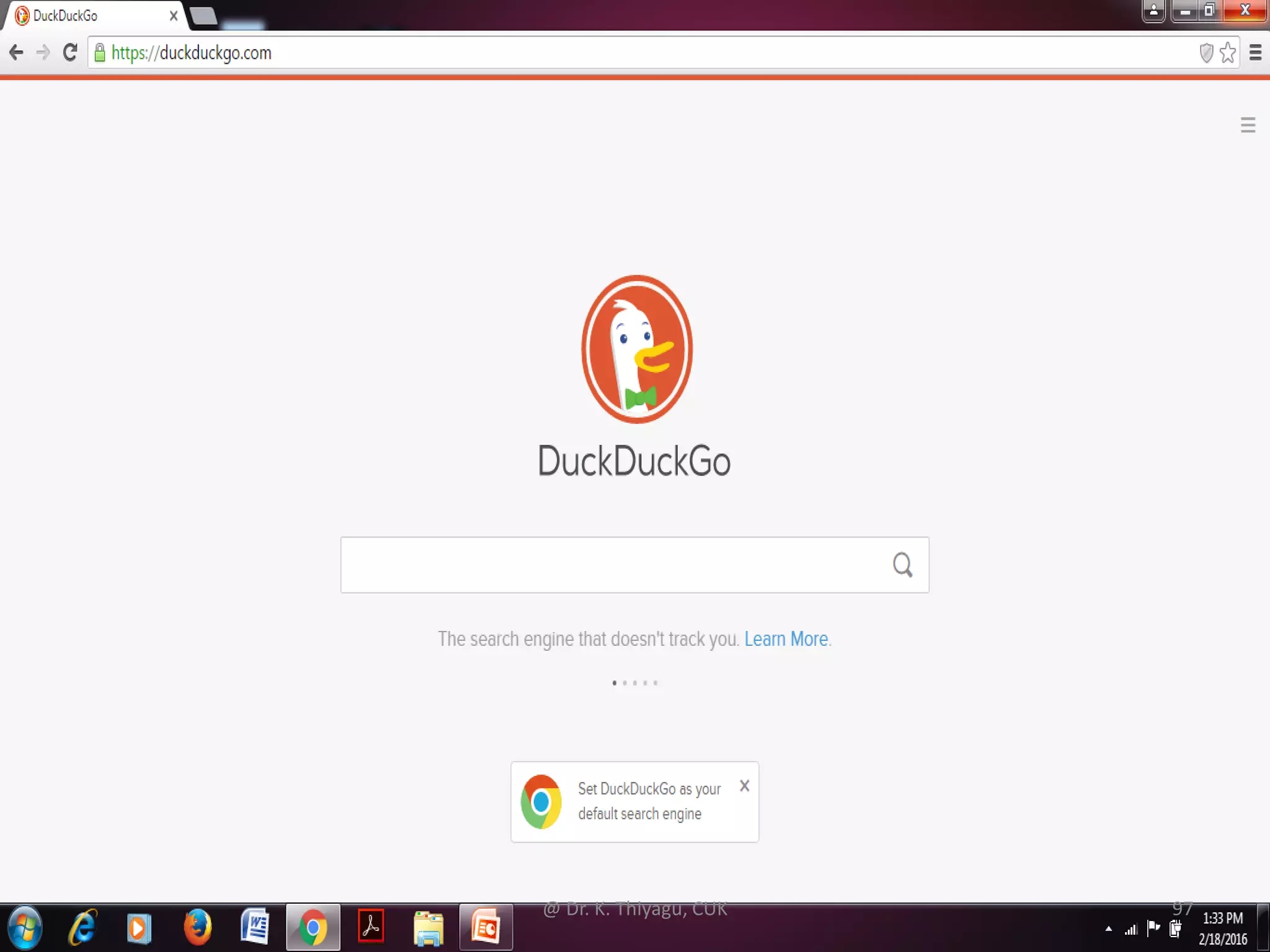 @ Dr. K. Thiyagu, CUK 97
 