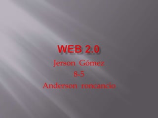 Jerson Gómez
8-5
Anderson roncancio
 
