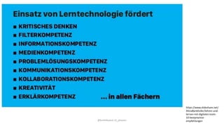 @kmittlboeck zli_phwien
https://www.slideshare.net/
AliciaBankhofer/lehren-und-
lernen-mit-digitalen-tools-
10-bestpractice-
empfehlungen
 