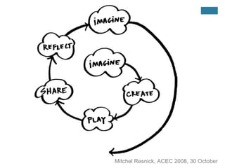 Mitchel Resnick, ACEC 2008 , 30 October 