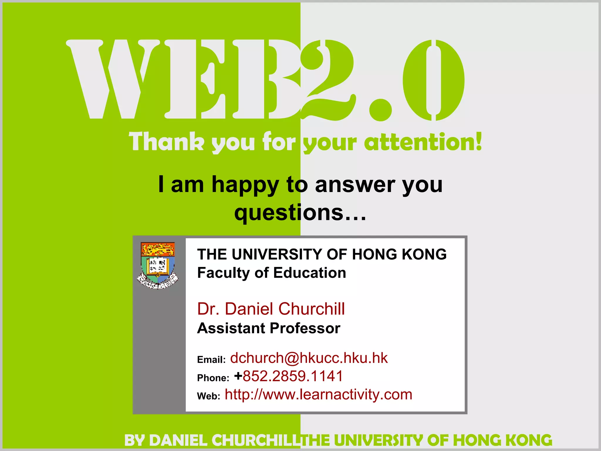 Thank you for  your attention! I am happy to answer you questions… 