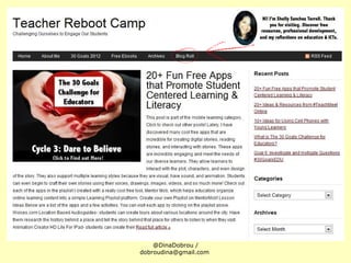 @DinaDobrou /
dobroudina@gmail.com
 