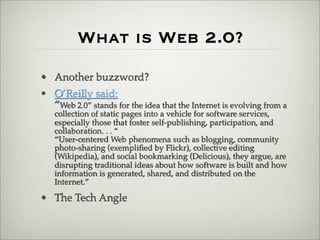 Web2 Presentation