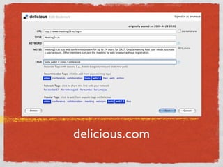 delicious.com
 