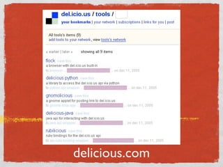 delicious.com
 