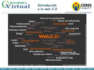 Introducción                                            CERES
                                              a la web 2.0  ...