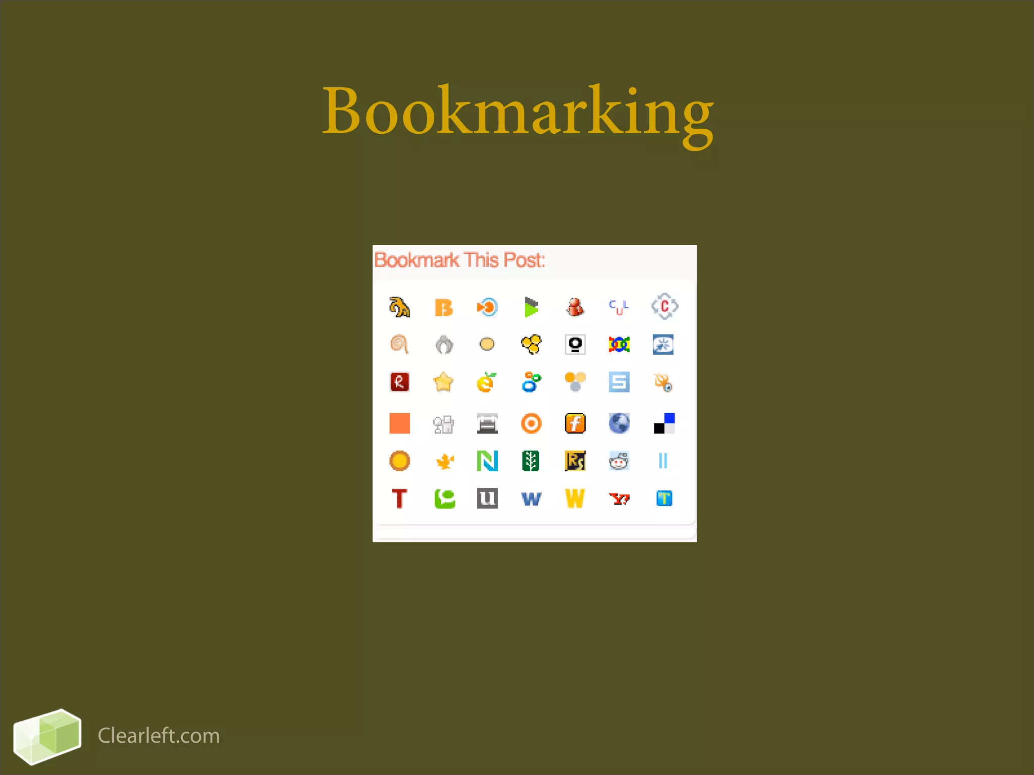 How to Bluff Your Way in Web 2.0