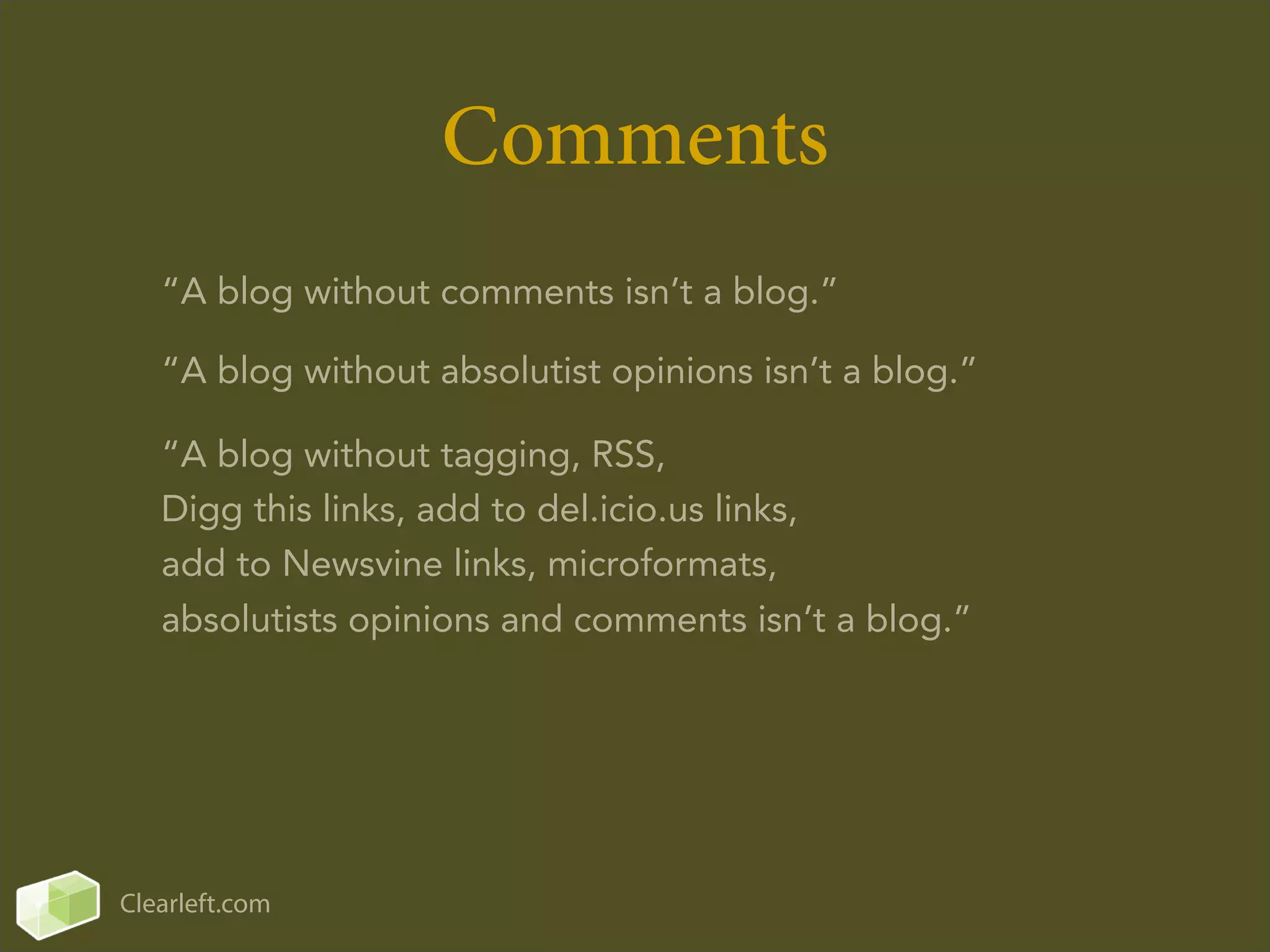 How to Bluff Your Way in Web 2.0