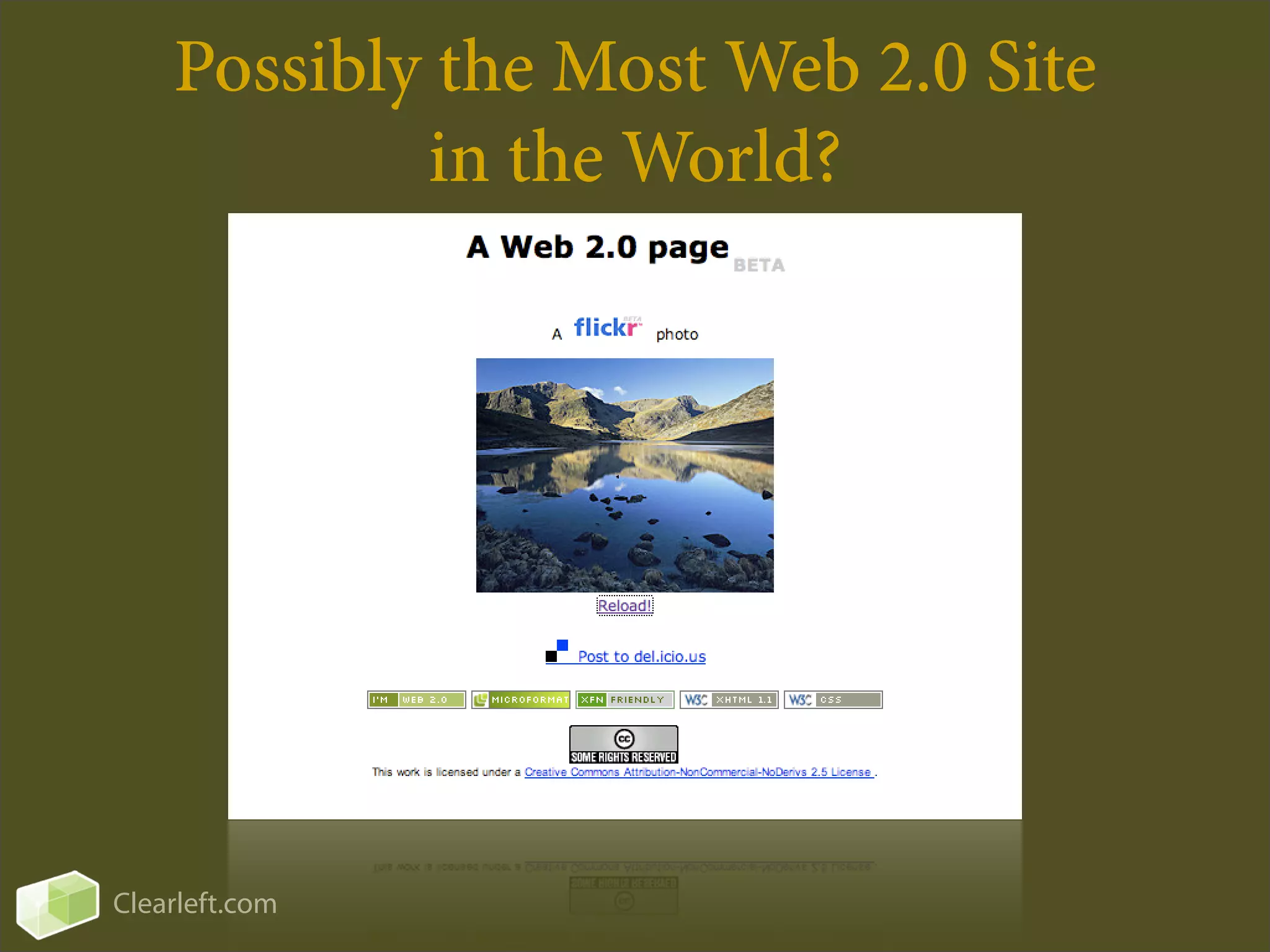 How to Bluff Your Way in Web 2.0
