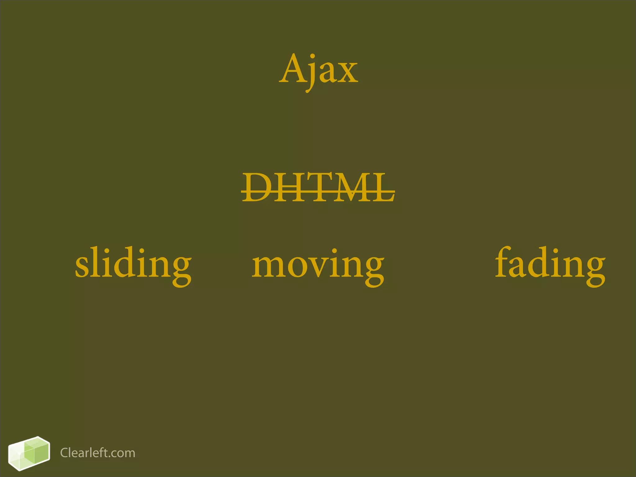 How to Bluff Your Way in Web 2.0