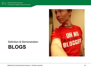 BLOGS Definition & Demonstration 
