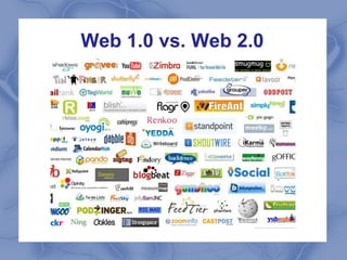 Web 1.0 vs. Web 2.0
 