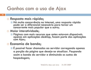 Web2.0 e Ajax