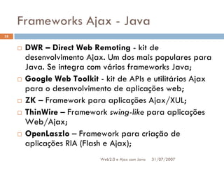 Web2.0 e Ajax