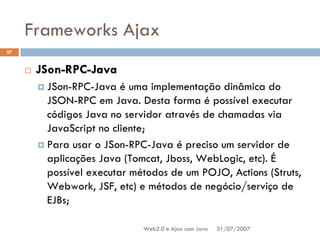 Web2.0 e Ajax