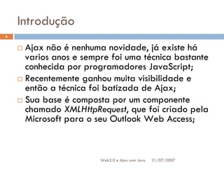 Web2.0 e Ajax