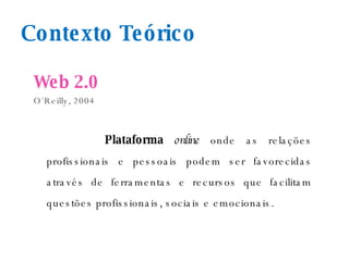 Web2.0 E Aprendizagem Online Lisboa