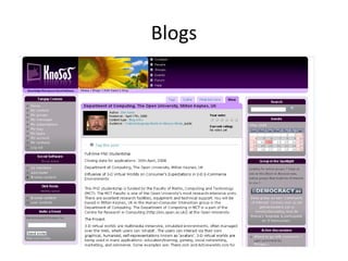Blogs 