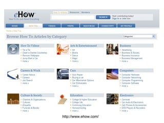 http://www.ehow.com/ 