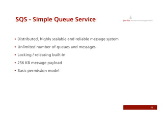 Use Somebody Else's Infrastructure - Utilizing Amazon S3 and EC2