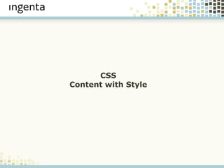 CSS Content with Style 