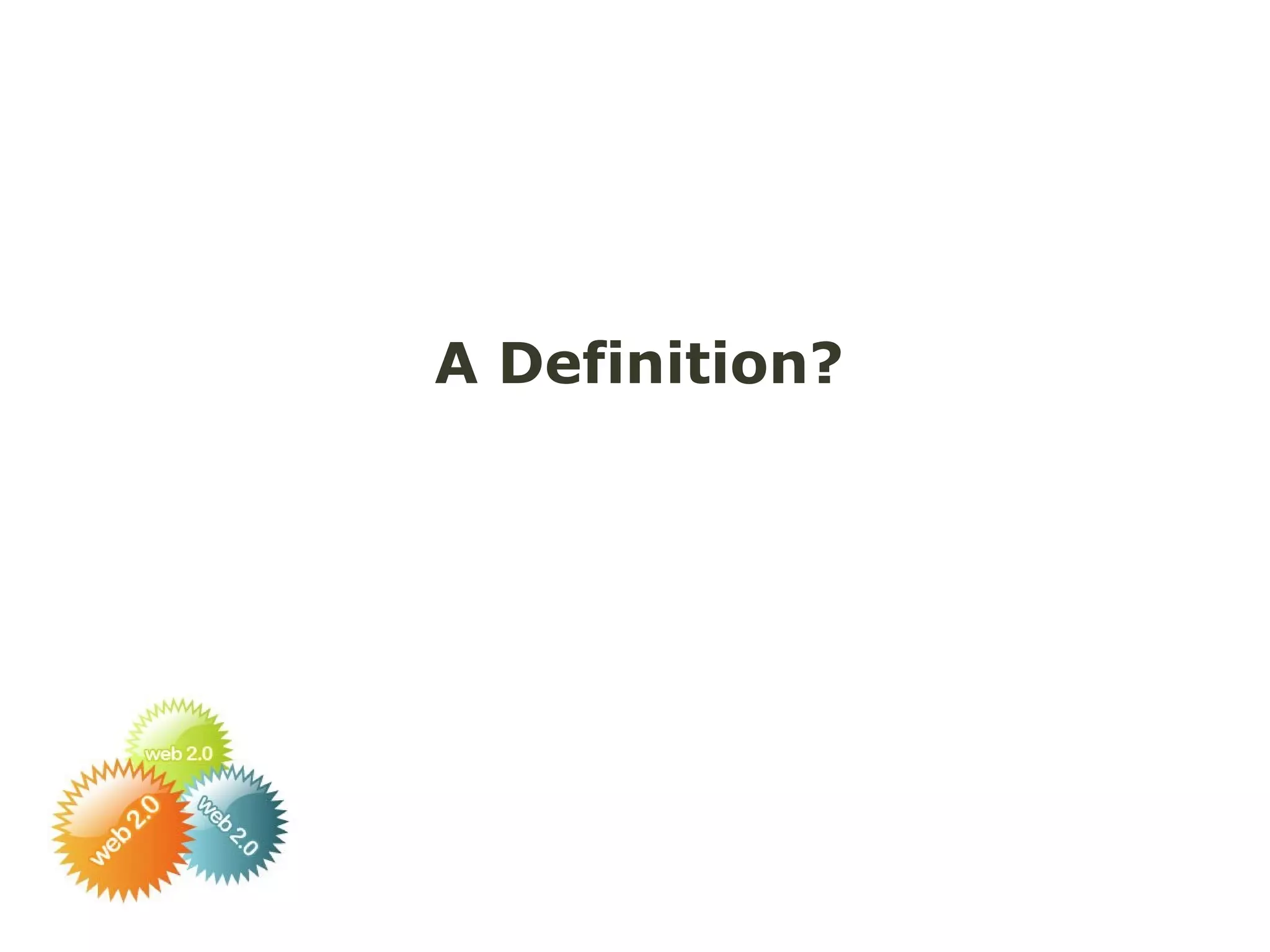 A Definition? 
