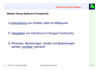 Web2.0 im Unternehmen