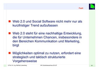 Web2.0 im Unternehmen