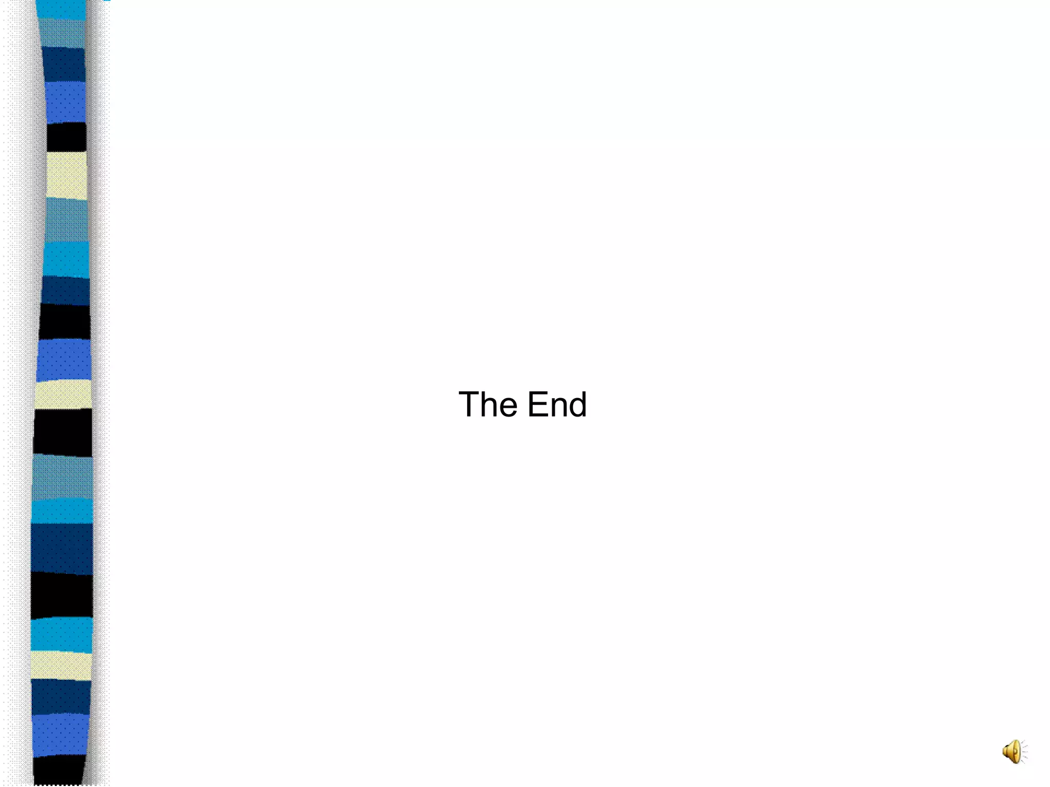 The End 