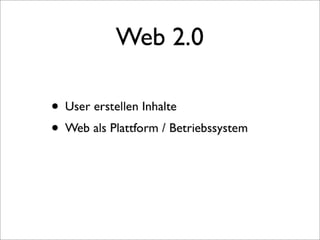 Web2.0 Workshop Eisenstadt